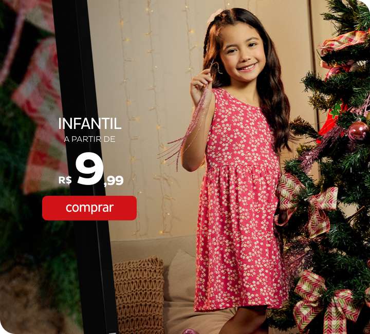 Infantil a partir de R$9,99 Infantil a partir de R$9,99