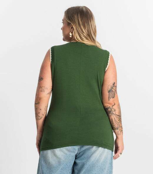 Regata Feminina Secret Glam Verde