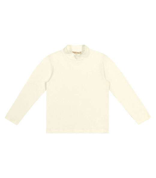Blusa Infantil Manga Longa Basic Trick Nick Bege