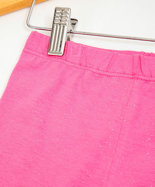 Short Infantil Cotton Glitter Marisa Tam 1 a 4