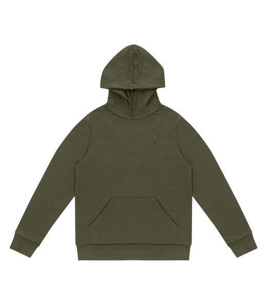 Blusão Masculino Básico com Capuz Diametro Verde