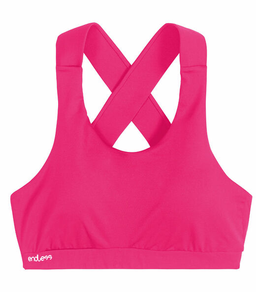 Top Feminino Fitness Endless Rosa