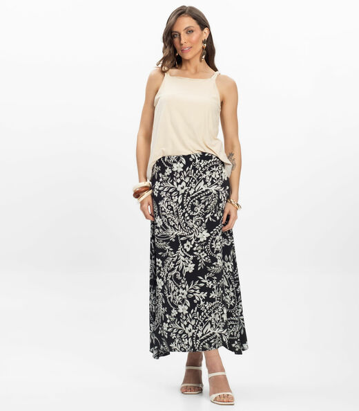 Blusa de Alça Feminina Endless. Bege