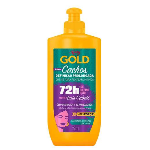 Image_Niely Creme de Pentear Gold Cachos Definição Prolongada 250ml