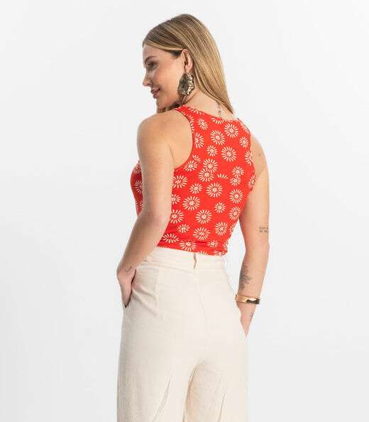 Regata Feminina Rovitex Laranja