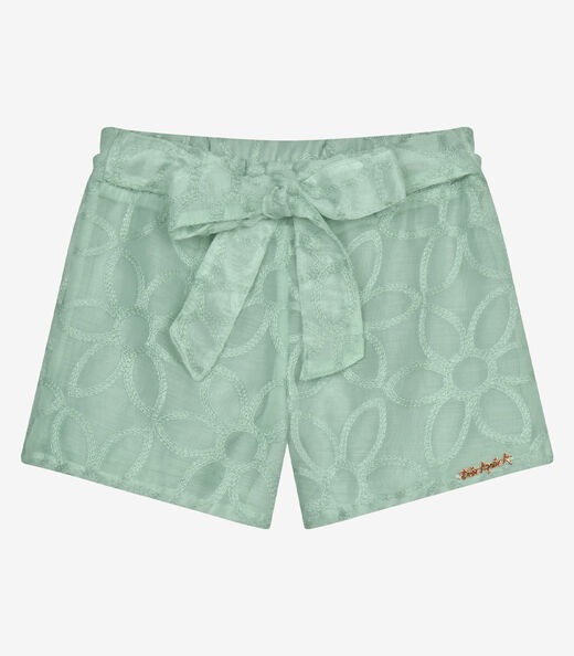 Conjunto Infantil Blusa Com Shorts Trick Nick Bege