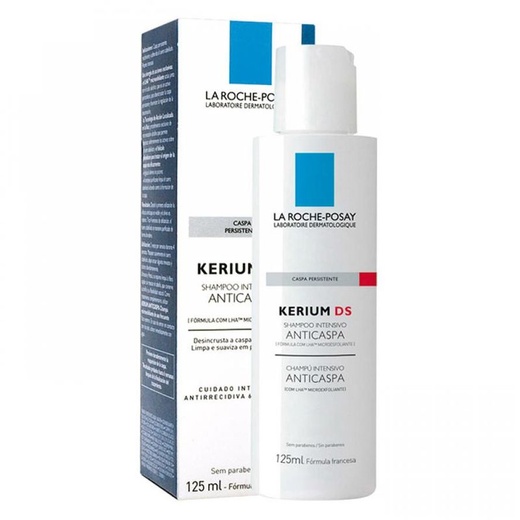 Image_Kit com 3 Unidades de Shampoo Anticaspa La Roche-Posay Kerium Ds Intensivo 125ml