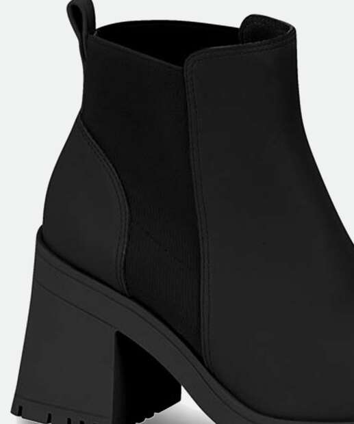 Bota Feminina Chelsea Salto Grosso Vizzano 