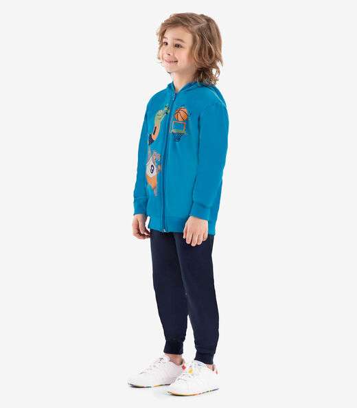 Image_Conjunto Jaqueta Com Capuz E Calça Rovi Kids Azul
