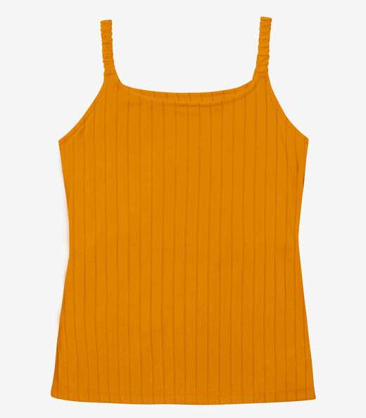 Blusa Feminina De Alça Select Amarelo