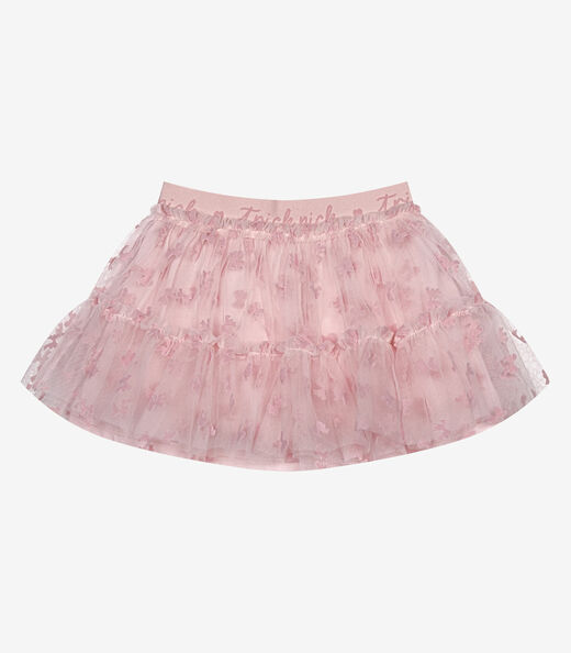Conjunto Feminino Blusa Com Saia Trick Nick Rosa