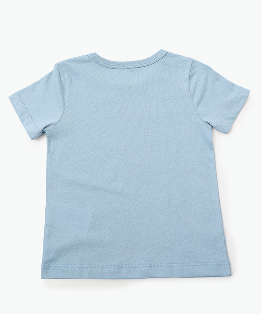 Camiseta Infantil Estampa Chachorro Marisa Tam 1 a 3 Azul