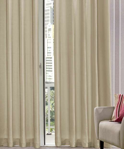 Cortina Rústica Poli Bella Janela