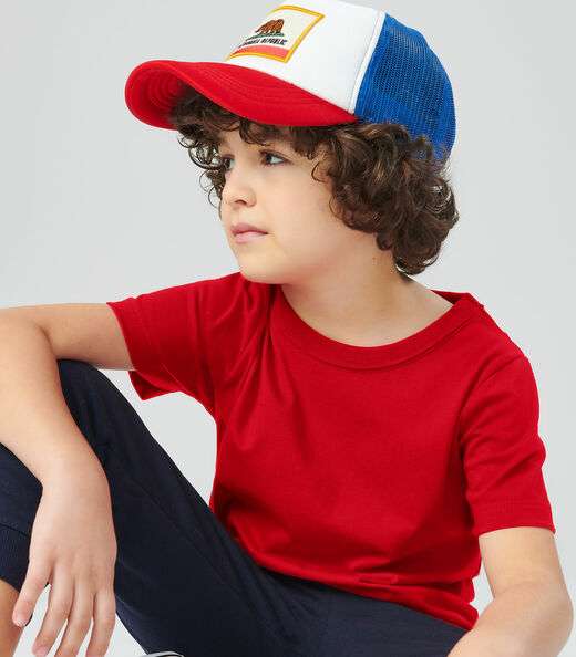 Camiseta Infantil Masculina Básica Rovitex Kids Vermelho