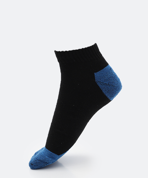 Kit 3 Pares Meias Masculina Cano Curto MR Cinza