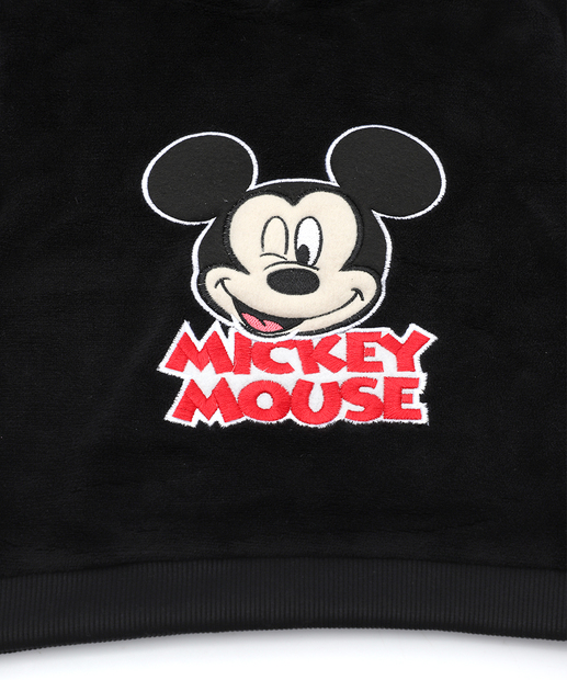 Blusão Infantil Mickey Marisa Preto Tam 1 a 3 