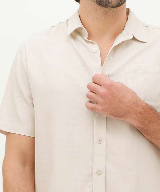 Camisa Masculina Manga Curta MR