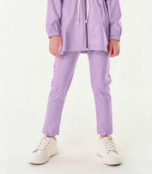 Legging Infantil Feminina Cirré Trick Nick Roxo