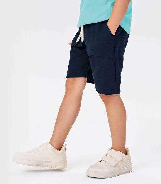 Conjunto Infantil Polo Com Bermuda Trick Nick Azul