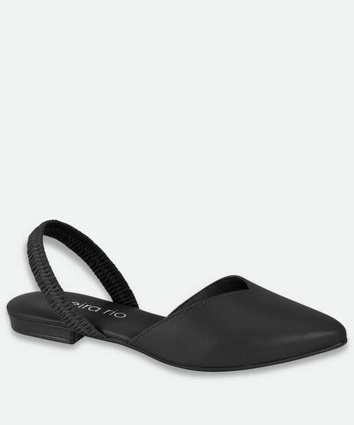 Image_Sapatilha Feminina Slingback Bico Fino Beira Rio Preto