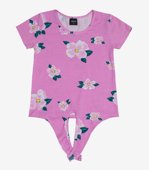 Conjunto Infantil Menina Estampado Select Rosa