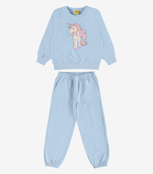 Image_Conjunto Blusão com Calça Rovi Kids Moletom Azul