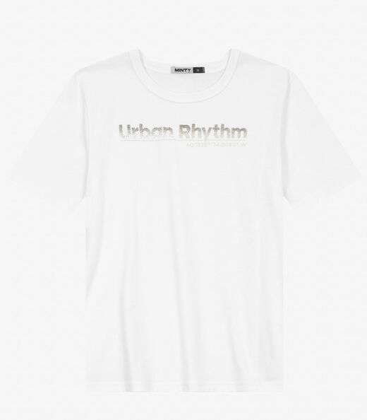 Camiseta Juvenil Masculina em Meia Malha Minty Branco