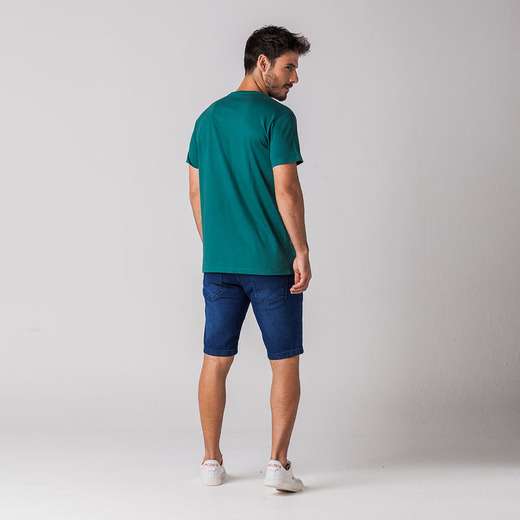 Camiseta Masculina Estampa Rock e Soda