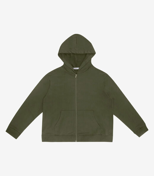 Image_Jaqueta com Capuz em Moletom Secret Glam Verde