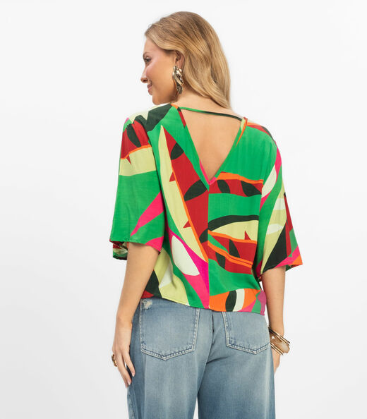 Blusa Feminina Viscose Khyara Rovitex Verde