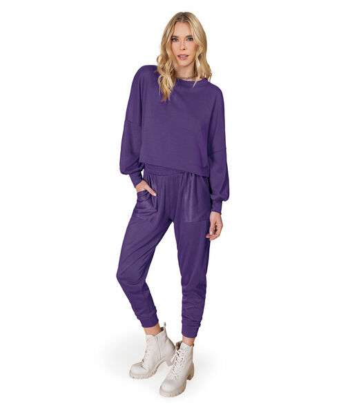Calça Jogger Rovitex Roxo
