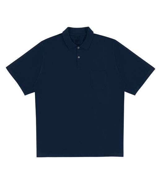 Image_Camisa Polo Plus Size Masculina Diametro Azul
