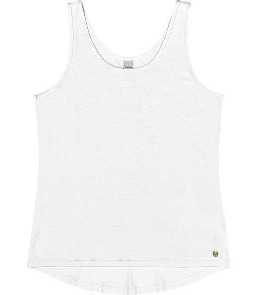 Regata Feminina Básica Rovitex Branco