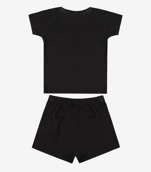 Conjunto Infantil Feminino Select Preto