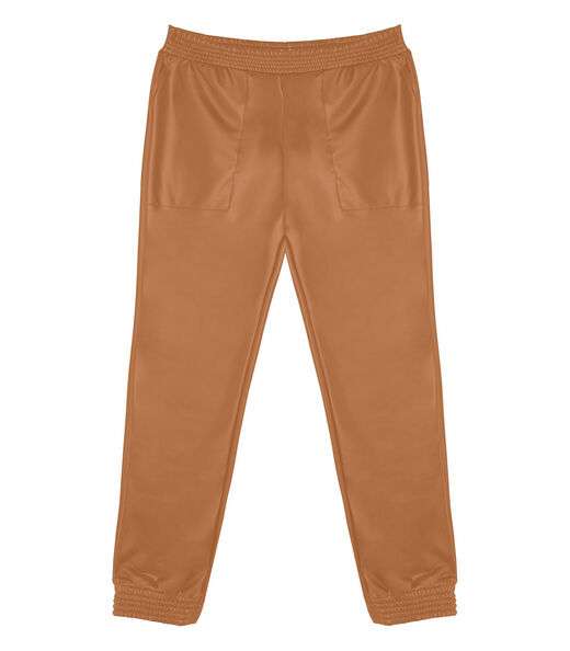 Calça Jogger Cirre Juvenil Minty Marrom