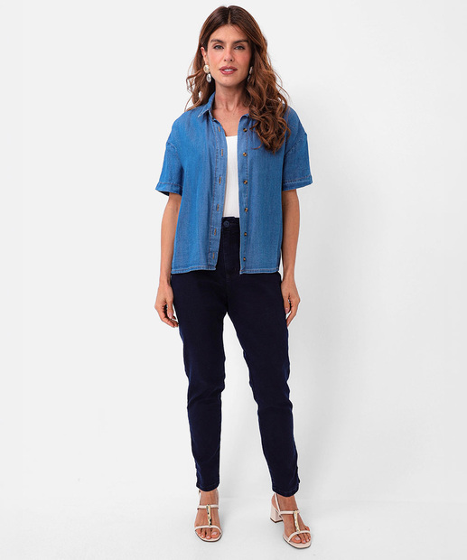Blusa Regata Feminina Canelada Sem Costura Marisa Branco