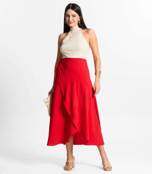 Image_Saia Midi Amarração Envelope Select Vermelho
