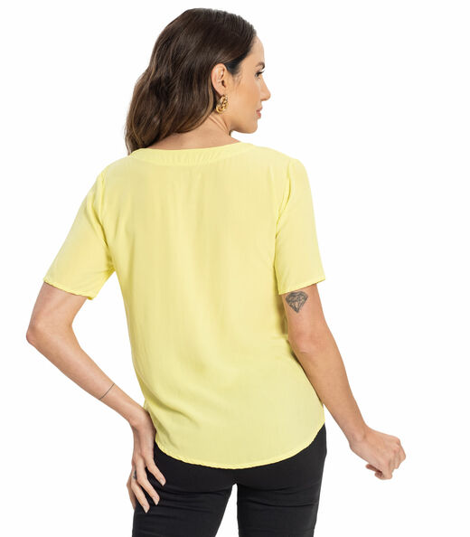 Blusa Feminina Viscose Endless Amarelo