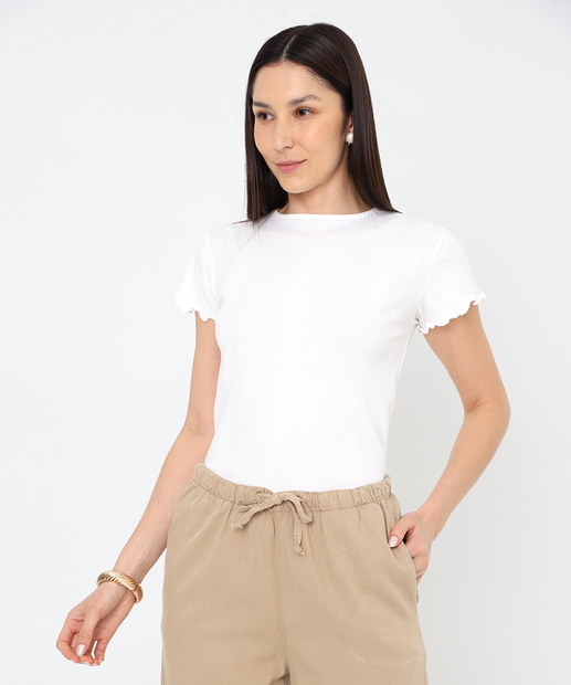 Image_Blusa Feminina Canelada Frufru Marisa Off White