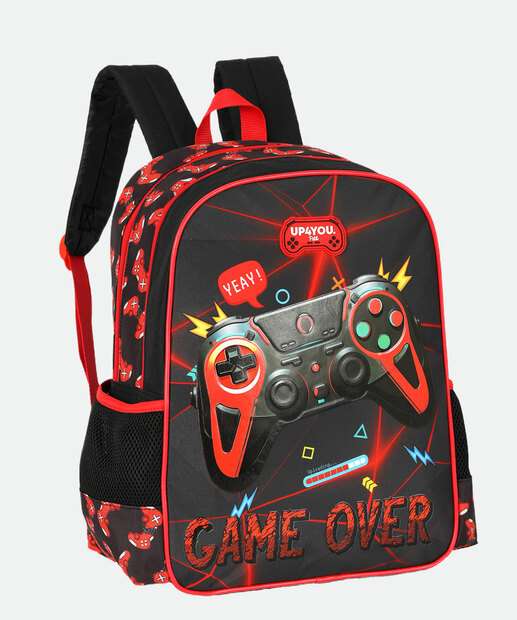 Mochila Infantil Escolar Vídeo Game Up4you