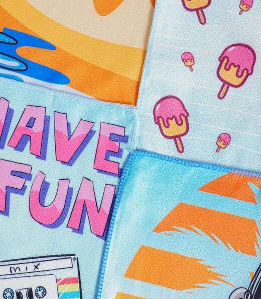 Toalha De Praia Infantil Bene Casa Azul