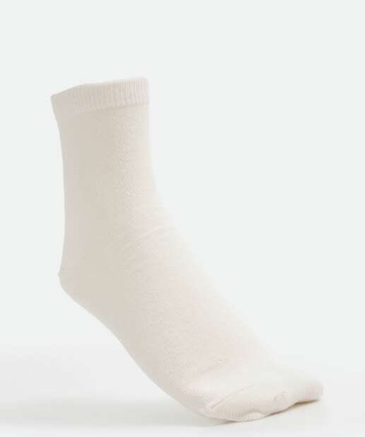 Kit 3 Pares Meias Soquete Feminina Estampadas