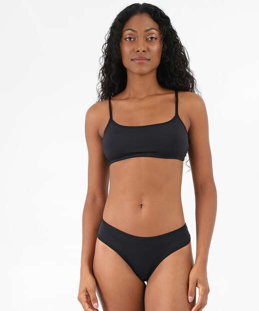 Sutiã Top Renda Sem Bojo Renda Marisa Preto