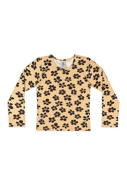 Conjunto Blusa Floral e Salopete Quimby