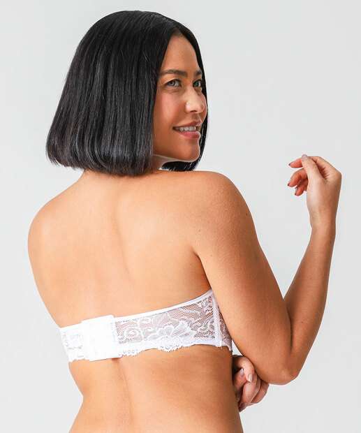 Sutiã de Renda Tomara Que Caia Marisa Branco