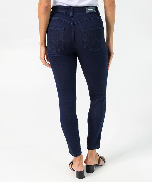 Calça Jeans Skinny Feminina Amaciada Biotipo Azul