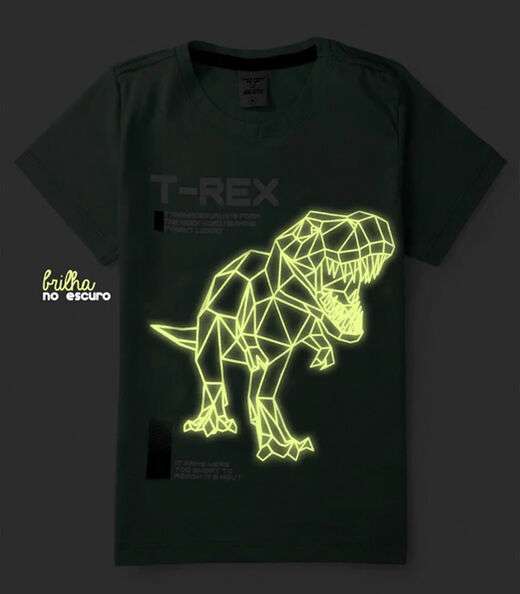 Conjunto Infantil Menino Brilha No Escuro Select Verde