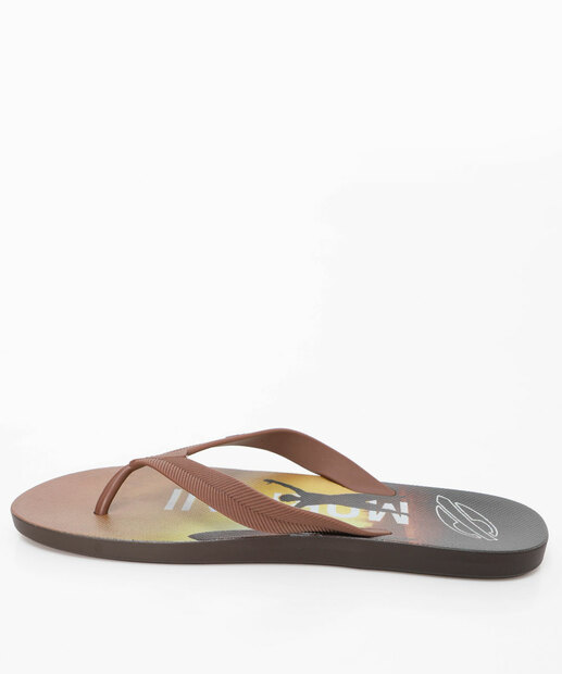 Chinelo Masculino Tropical Mormaii Marrom