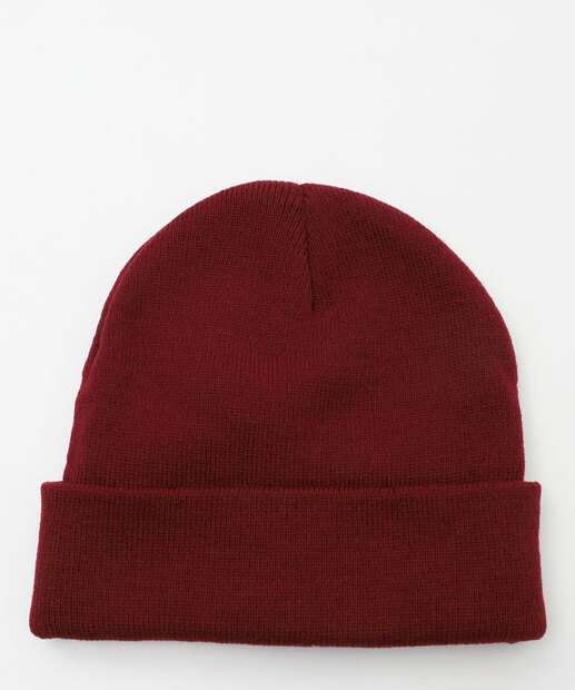 Touca Feminina Tricô Marisa Vinho 