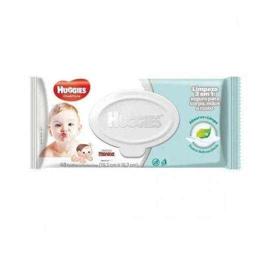 Image_Lenço Umedecido Huggies Classic Refr One e Done